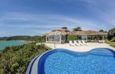 Exuberante casa 6 dormitórios com vista/mar manguinhos - armação dos búzios/rj à venda
