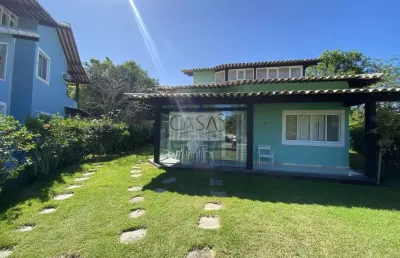 Excelente casa duplex 4 quartos em condomínio na ferradura armação de búzios