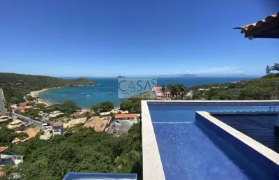 Excepcional mansão 5 quartos 600 m² com vista deslumbrante para praia de joão fernandes