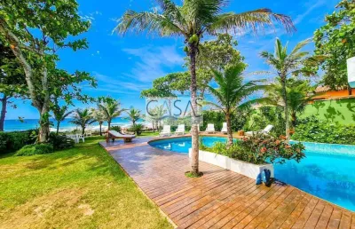 Espetacular casa 6 quartos frontal mar praia de geribá armação de búzios