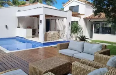 Linda casa 6 quartos com deck para lagoa de geribá armação de búzios