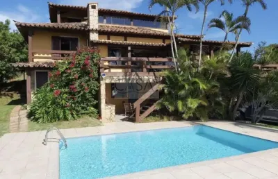 Excelente casa 5 quartos independente com vista mar joão fernandes armação de búzios.
