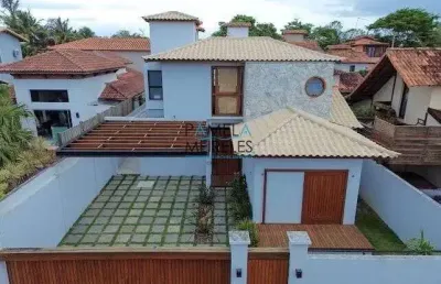 Linda casa 4 quartos em geribá à 250 metros da praia de geribá armação de búzios