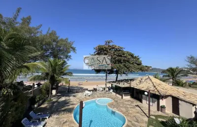 Linda casa duplex 4 quartos pé na areia praia de geribá armação dos búzios