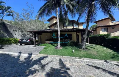 Ótima casa 5 quartos em condomínio em geribá armação de búzios