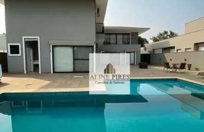 Casa em condomínio fechado com 4 quartos à venda na Rua Aguapeí, Chácaras Califórnia, Araçatuba