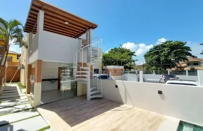 Apartamento cobertura duplex em vilas do atlantico, lauro de freitas/ba