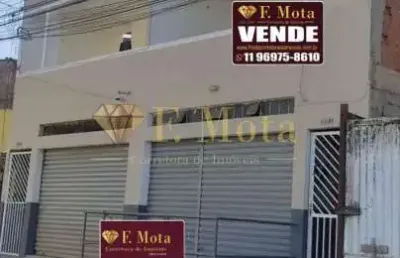 Sala comercial à venda no jardim sinobe, francisco morato  por r$ 450.000