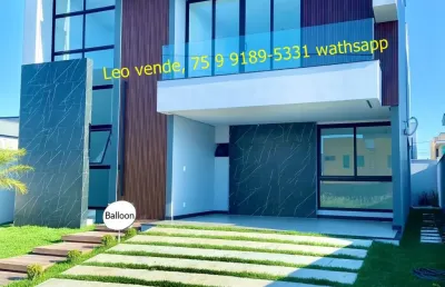 Casa em condomínio fechado com 4 quartos à venda no Papagaio, Feira de Santana 