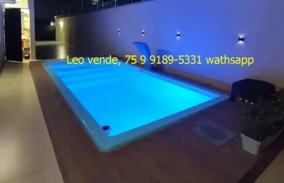 Casa sim, 34 suíte, piscina, goumert, energia solar