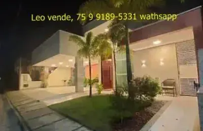 Casa em condomínio fechado com 3 quartos à venda no Pedra do Descanso, Feira de Santana 