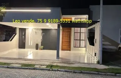 Casa em condomínio fechado com 3 quartos à venda no Sim, Feira de Santana 