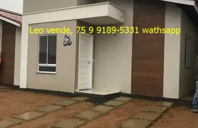 Casa em condomínio fechado com 2 quartos à venda no Papagaio, Feira de Santana 