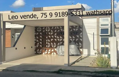 Casa em condomínio fechado com 2 quartos à venda no Sim, Feira de Santana 