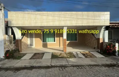 Casa em condomínio fechado com 2 quartos à venda no Papagaio, Feira de Santana 