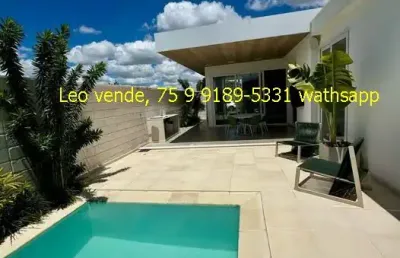 Casa em condomínio fechado com 4 quartos à venda no Sim, Feira de Santana 