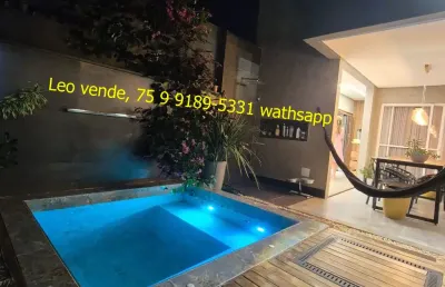 Linda casa sim, 4 suítes,piscina, goumert, veja fotos