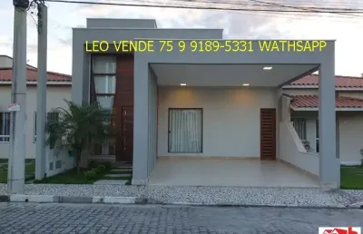 Casa em condomínio fechado com 3 quartos à venda no Sim, Feira de Santana 