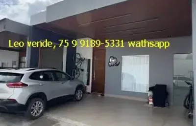 Casa em condomínio fechado com 3 quartos à venda no Sim, Feira de Santana 