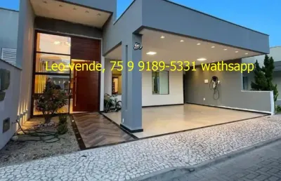 Casa em condomínio fechado com 3 quartos à venda no Sim, Feira de Santana 