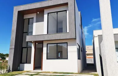 Casa em condomínio para venda em camaçari, abrantes, 4 dormitórios, 4 suítes, 5 banheiros, 2 vagas