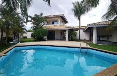 Casa em condomínio para venda em lauro de freitas, vilas do atlantico, 4 dormitórios, 4 suítes, 6 banheiros, 4 vagas