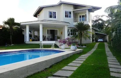 Casa em condomínio para venda em lauro de freitas, vilas do atlantico, 4 dormitórios, 1 suíte, 3 banheiros, 6 vagas