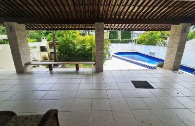 Casa em condomínio para venda em lauro de freitas, vilas do atlantico, 4 dormitórios, 4 suítes, 6 banheiros, 2 vagas