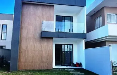 Casa em condomínio fechado com 4 quartos à venda na Rua Sucupió, 42, Abrantes, Camaçari