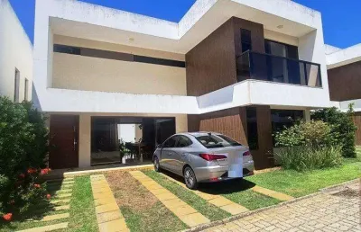 Casa em condomínio fechado com 4 quartos à venda na Avenida Praia de Itapoan, 352, Buraquinho, Lauro de Freitas
