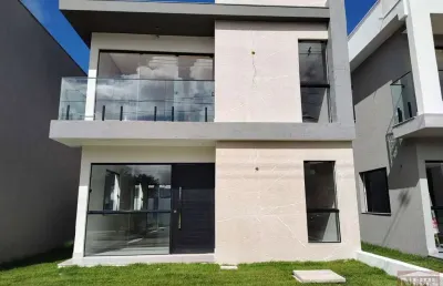 Casa em condomínio fechado com 4 quartos à venda na Rua Sucupió, 48, Abrantes, Camaçari