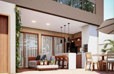 Casa em condomínio para venda em camaçari, vila de abrantes (abrantes), 4 dormitórios, 4 suítes, 5 banheiros, 2 vagas