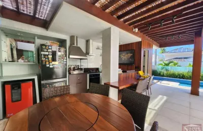 Casa em condomínio fechado com 4 quartos à venda na Avenida Praia de Itapoan, 132, Vilas do Atlantico, Lauro de Freitas