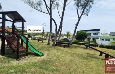 Terreno em condomínio fechado à venda na Rua A, 363, Abrantes, Camaçari