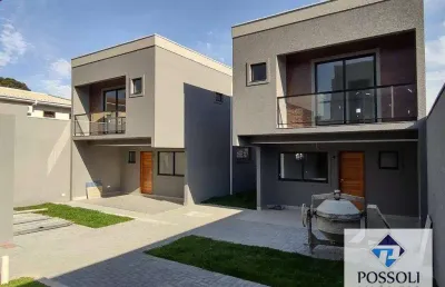Sobrado com 3 dormitórios à venda, 117 m² por r$ 640.000,00 - boa vista - curitiba/pr