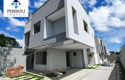 Sobrado com 3 dormitórios à venda, 183 m² por r$ 850.000,00 - vista alegre - curitiba/pr