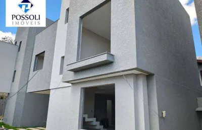 Sobrado com 3 dormitórios à venda, 181 m² por r$ 835.000,00 - vista alegre - curitiba/pr