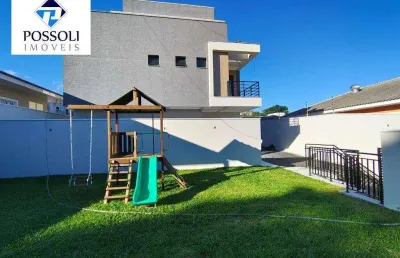 Sobrado com 3 dormitórios à venda, 184 m² por r$ 1.220.000,00 - bacacheri - curitiba/pr