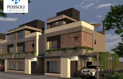 Sobrado com 3 dormitórios, suíte duplex  à venda, 101 m² por r$ 708.000 - pilarzinho - curitiba/pr