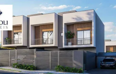 Sobrado com 3 dormitórios à venda, 116 m² por r$ 759.900 - uberaba - curitiba/pr
