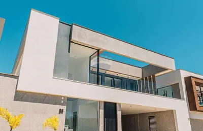Casa com 4 suítes com piscina no condomínio aeroville