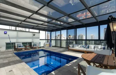 Espetacular cobertura para venda em campo belo com 4 quartos, sendo 3 suítes, 594m²