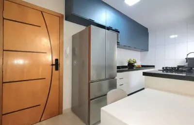 Espetacular apartamento tipo para venda em vila gilda com 2 quartos, 48m²