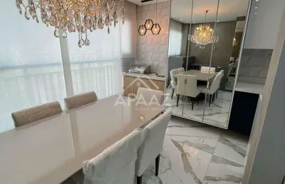 Apartamento à venda, 2 quartos, 1 suíte, 2 vagas, chácara califórnia - são paulo/sp