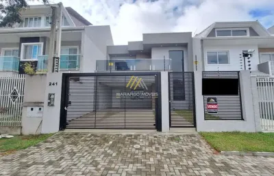 Sobrado com 253,72m² 3 quartos, à venda, no bairro afonso pena em são josé dos pinhais