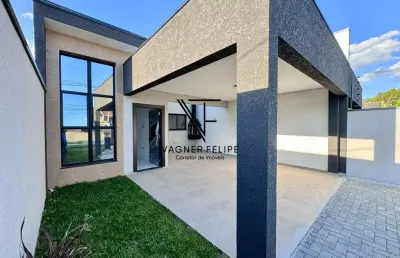 Casa 03 com quartos (suíte) - 104,87m² construídos - águas belas.
