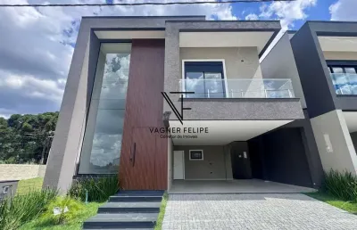 Sobrado em condomínio 03 suítes - 252 m² construídos - aviação.