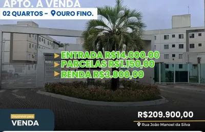 Apartamento 02 quartos - costeira - condomínio parque costa azul.