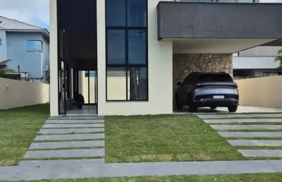 Casa belíssima com quatro  suites 2 pav. em terra de alphaville