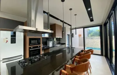 Casa condomínio 3 suítes à venda no condomínio praça das árvores, 163 m², quinta da primavera em ribeirão preto